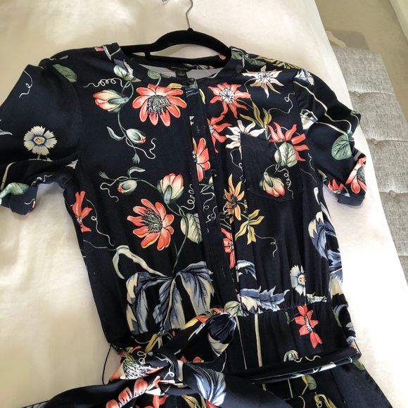 Ann Taylor Wild Flower Jumpsuit - Picture 4 of 6